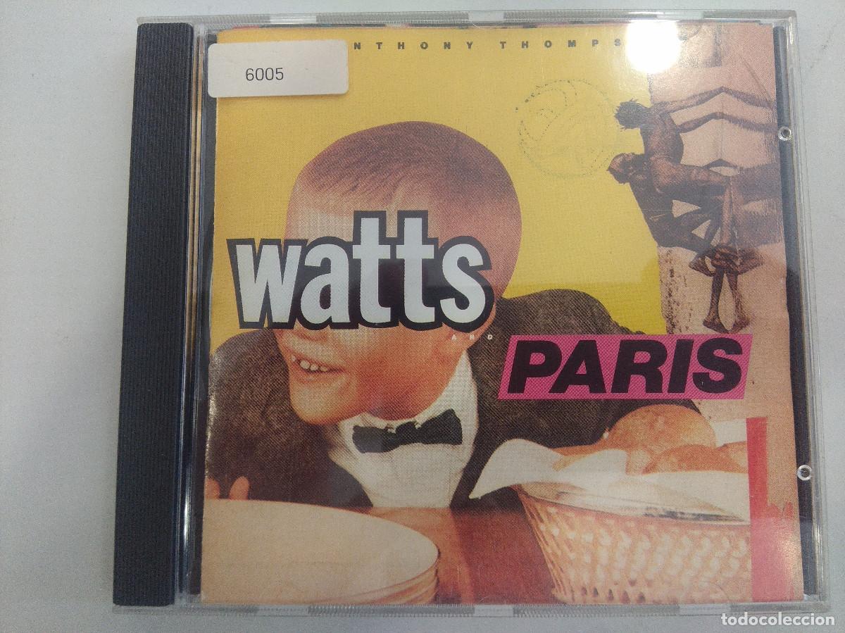 CDs de m&uacute;sica: MARC ANTHONY THOMPSON/WATTS AND PARIS/CD. - Foto 1