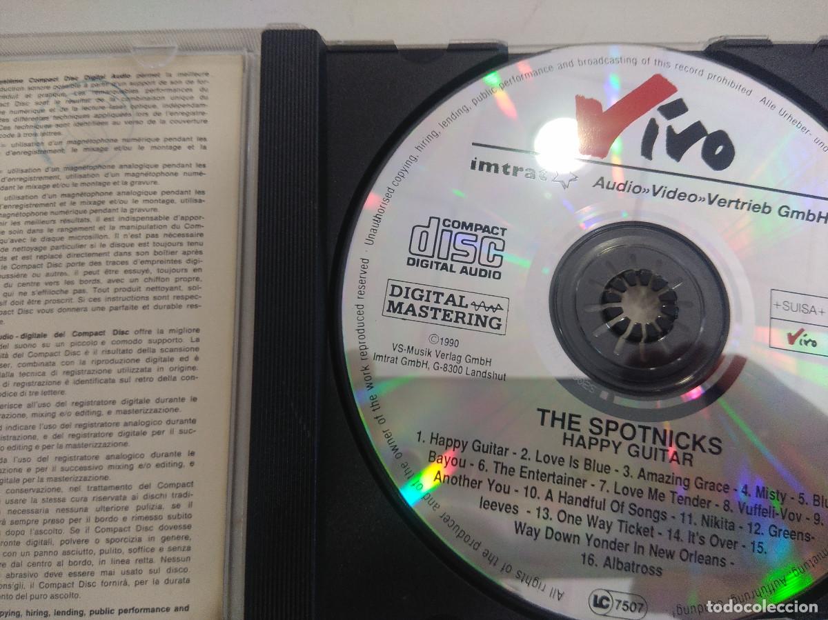 CDs de m&uacute;sica: THE SPOTNICKS/HAPPY GUITAR/CD. - Foto 2
