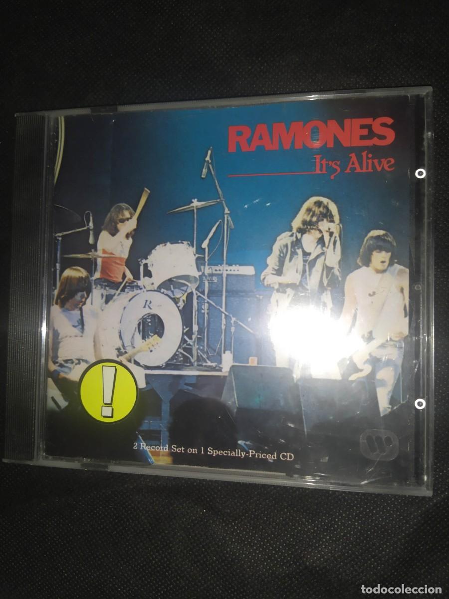 CDs de m&uacute;sica: RAMONES - ITS ALIVE CD - Foto 1