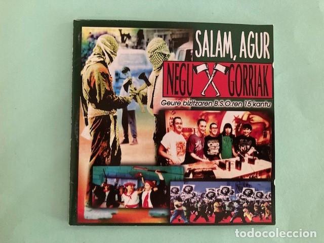 CDs de m&uacute;sica: Negu Gorriak &ndash; Salam, Agur (CD) - Foto 1