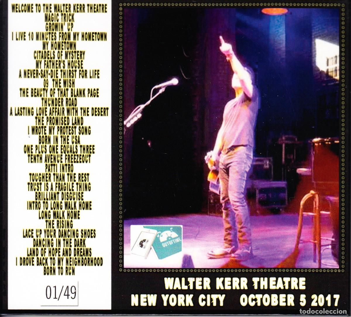 CDs de m&uacute;sica: BRUCE SPRINGSTEEN. BROADWAY 2017. 2 CD. - Foto 2