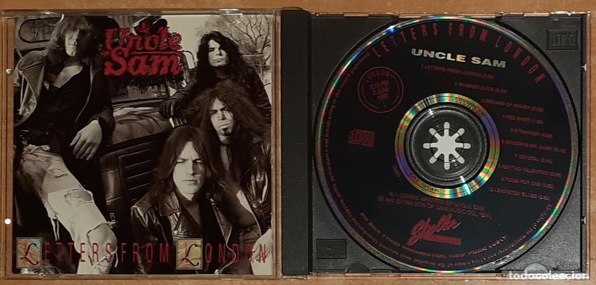 CDs de m&uacute;sica: Uncle Sam - Letters From London - Foto 1
