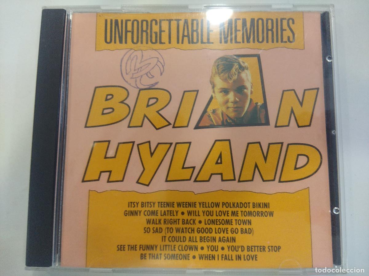 CDs de m&uacute;sica: BRIAN HYLAND/UNFORGETTABLE MEMORIES/CD. - Foto 1