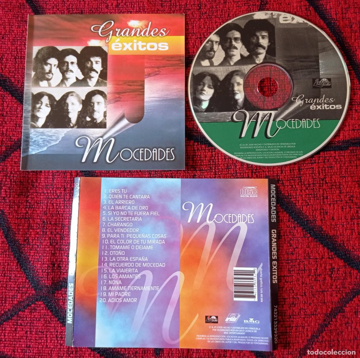 CDs de m&uacute;sica: MOCEDADES ** Grandes Exitos ** CD 2002 VENEZUELA - Foto 1