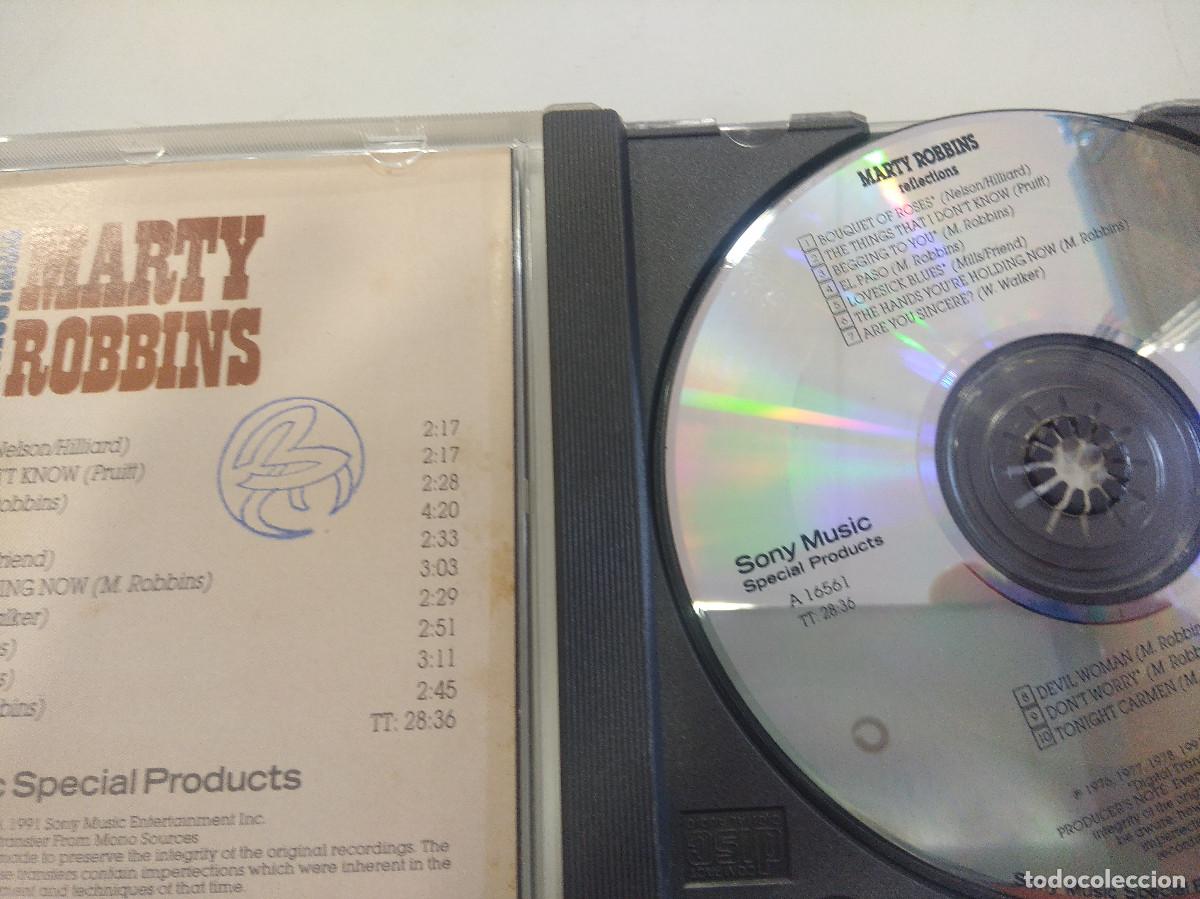 CDs de m&uacute;sica: MARTY ROBBINS/REFLECTIONS/CD. - Foto 2