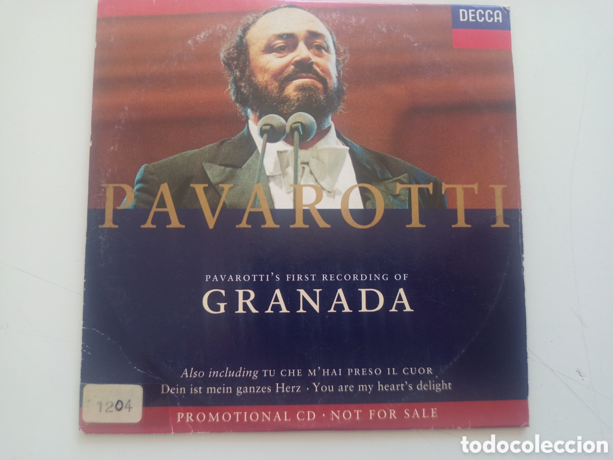 CDs de m&uacute;sica: Pavarotti -Granada (sgcd) - Foto 1