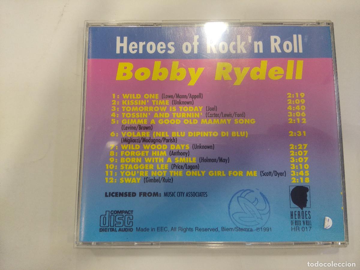 CDs de m&uacute;sica: BOBBY RYDELL/HEROES DEL ROCKN ROLL/CD. - Foto 3