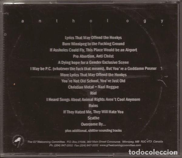 CDs de m&uacute;sica: Swallowing Shit &lrm;&ndash; Anthology - CD - Promo - Foto 2