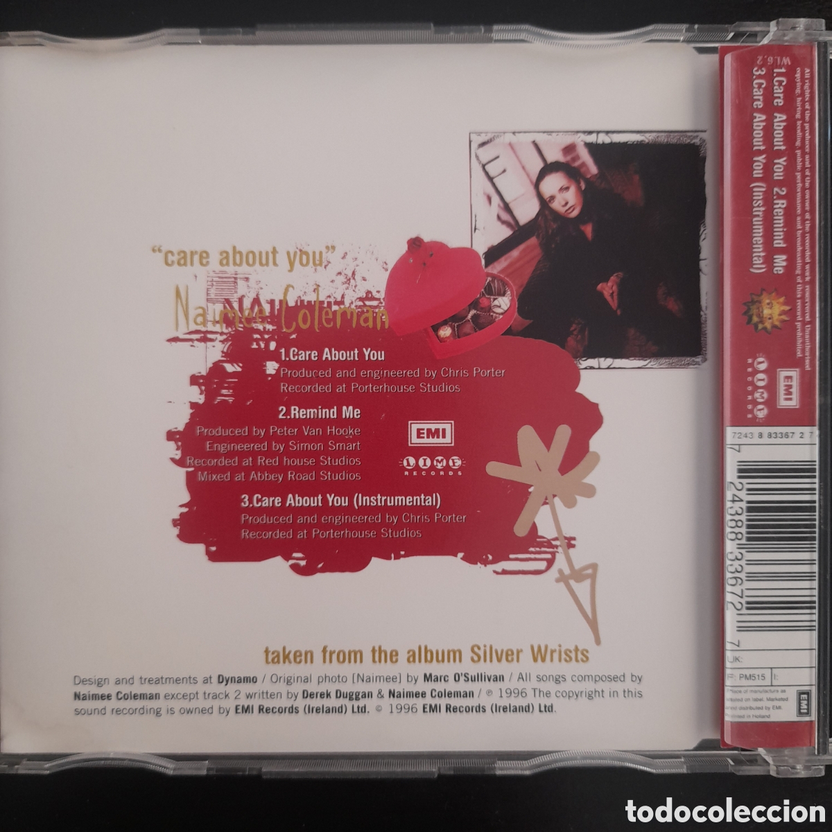 CDs de m&uacute;sica: Naimee Coleman &ndash; Care About You. CD, Single. - Foto 2