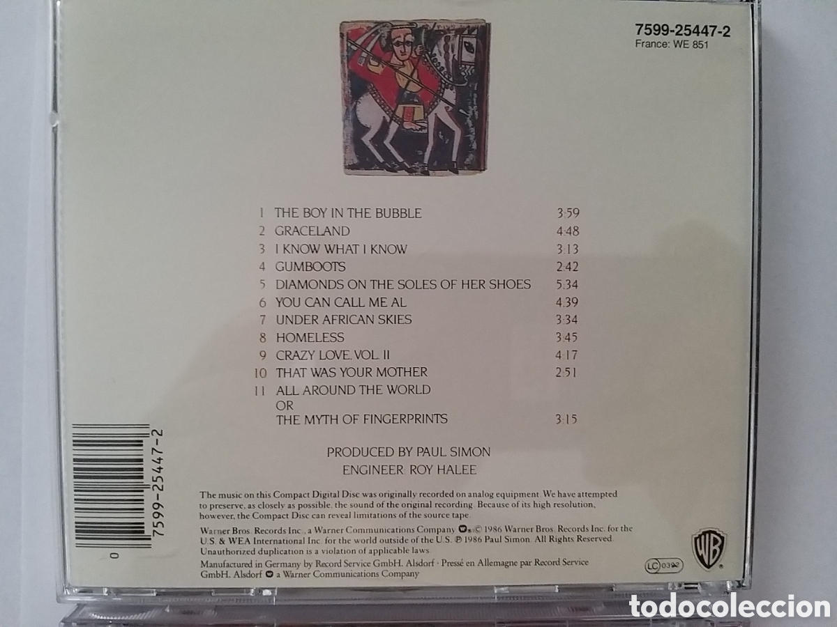 CDs de m&uacute;sica: PAUL SIMON x 3 ALBUMS - Foto 4