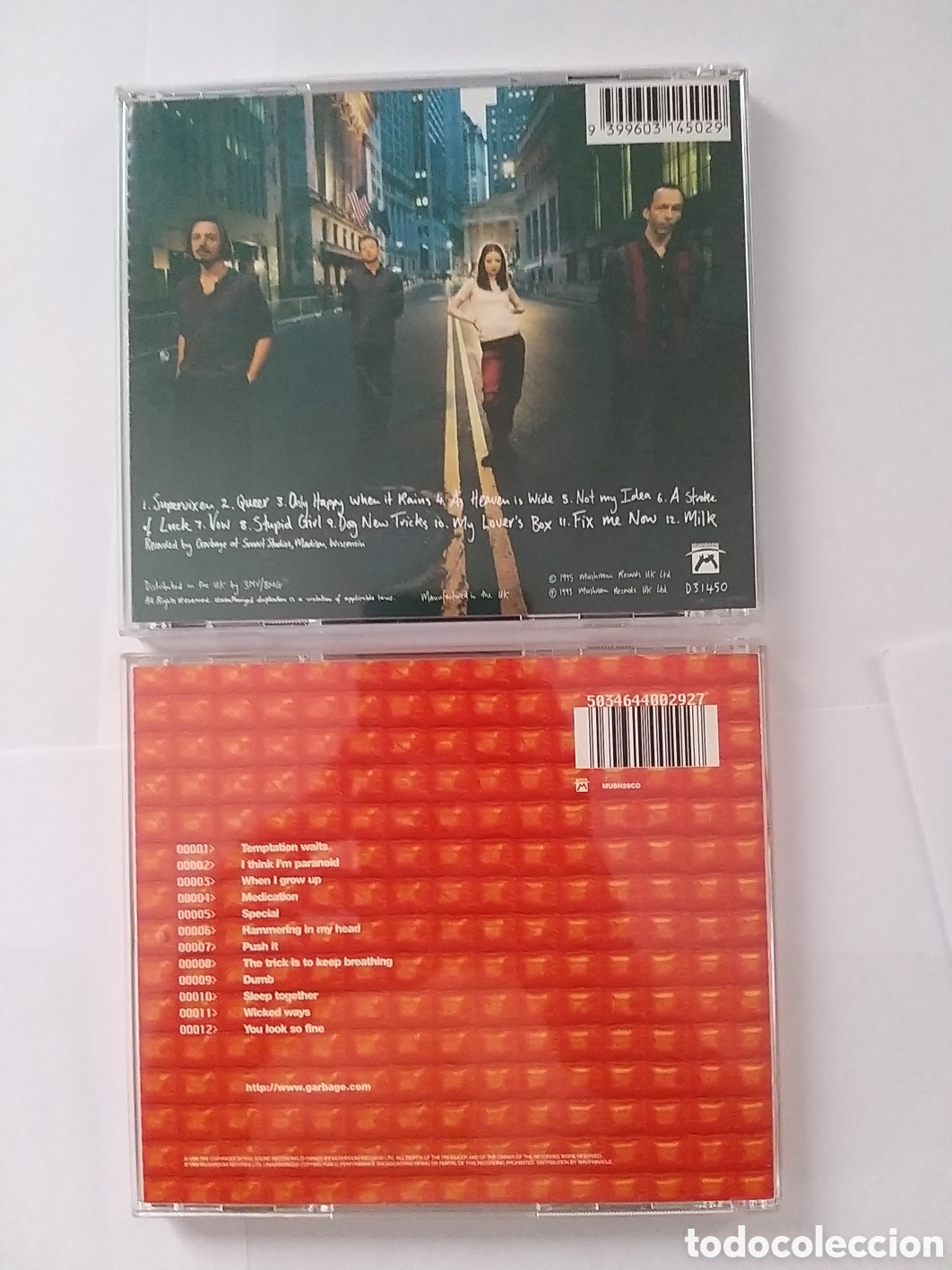 CDs de m&uacute;sica: GARBAGE - GARBAGE & VERSION 2.0 - 2 CD SET - Foto 2