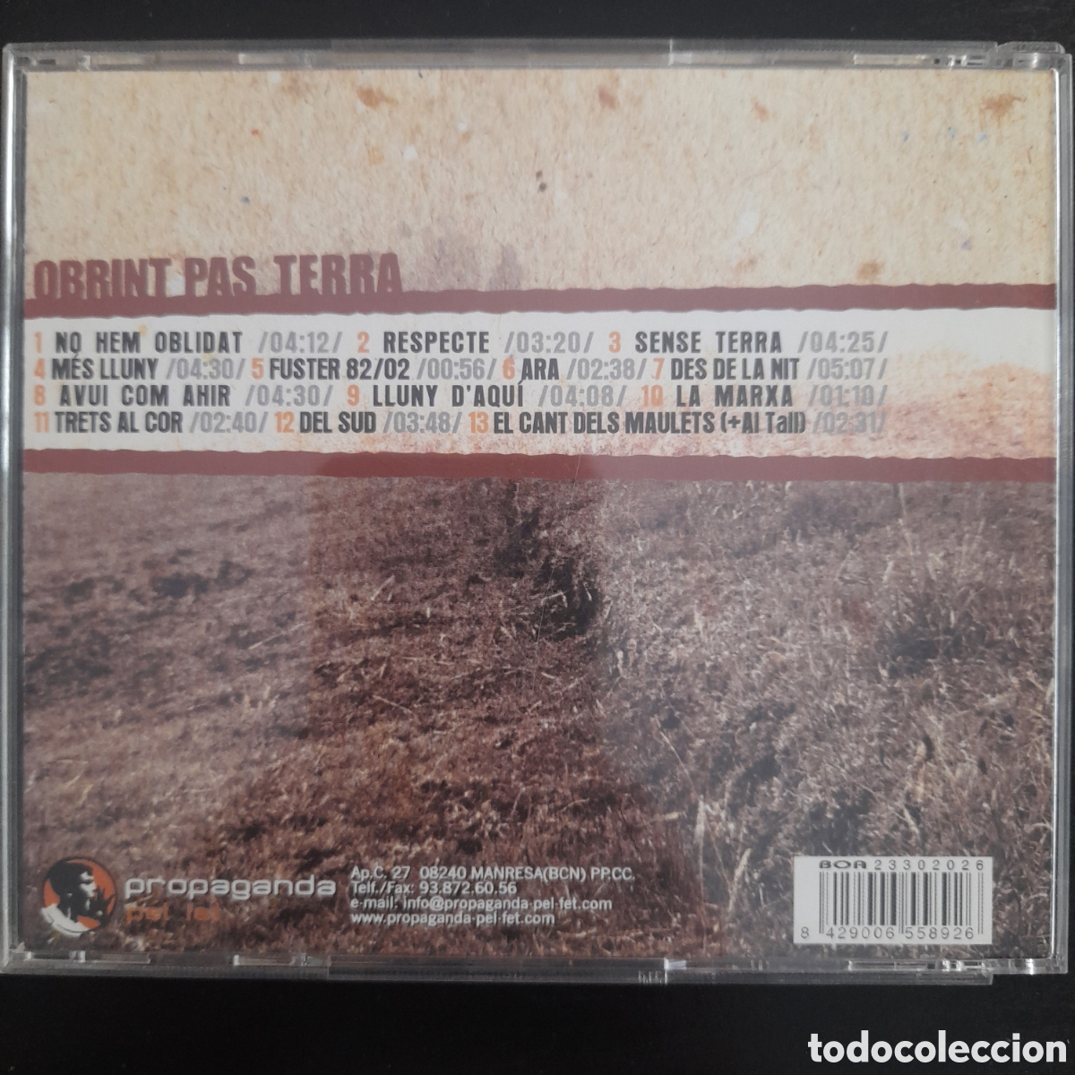 CDs de m&uacute;sica: Obrint Pas &ndash; Terra. CD, Album - Foto 4