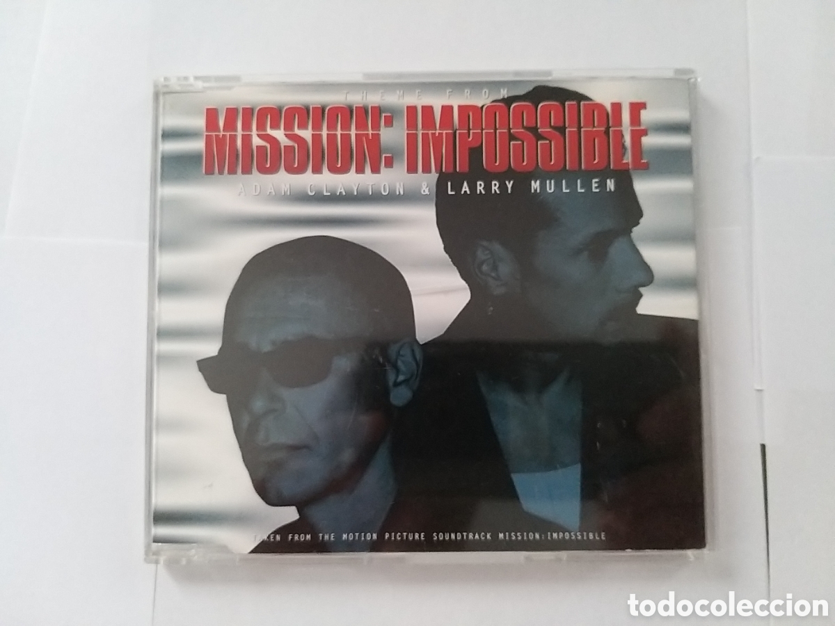 CDs de m&uacute;sica: ADAM CLAYTON & LARRY MULLEN - MISSION: IMPOSSIBLE - Foto 1