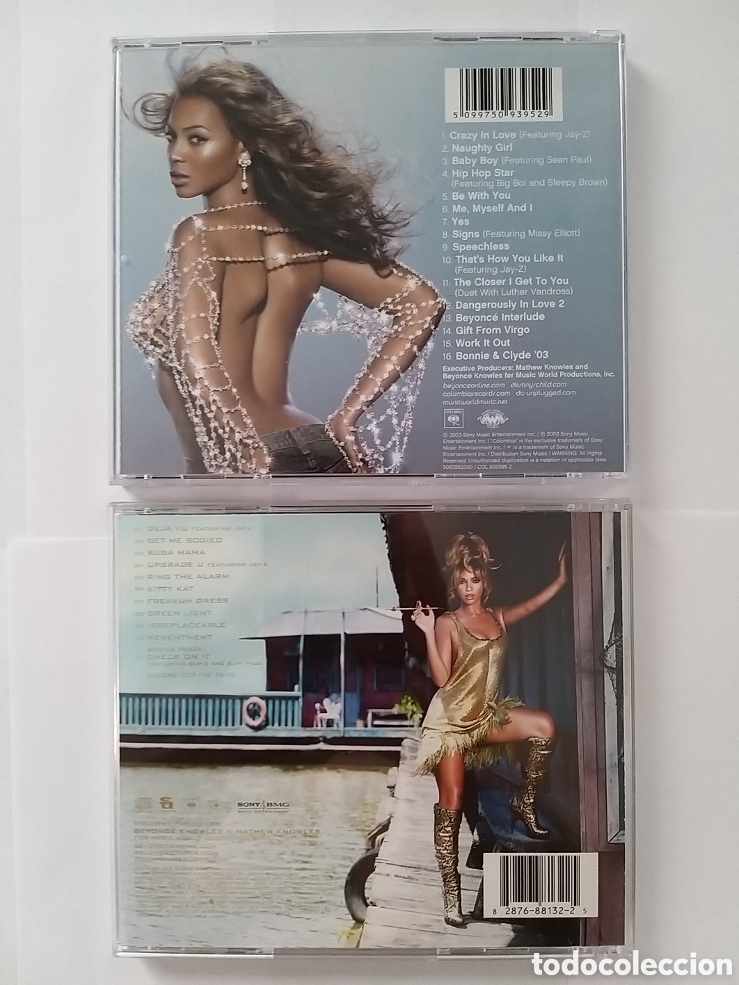 CDs de m&uacute;sica: BEYONCE - DANGEROUSLY IN LOVE & B DAY - 2 CD SET - Foto 2