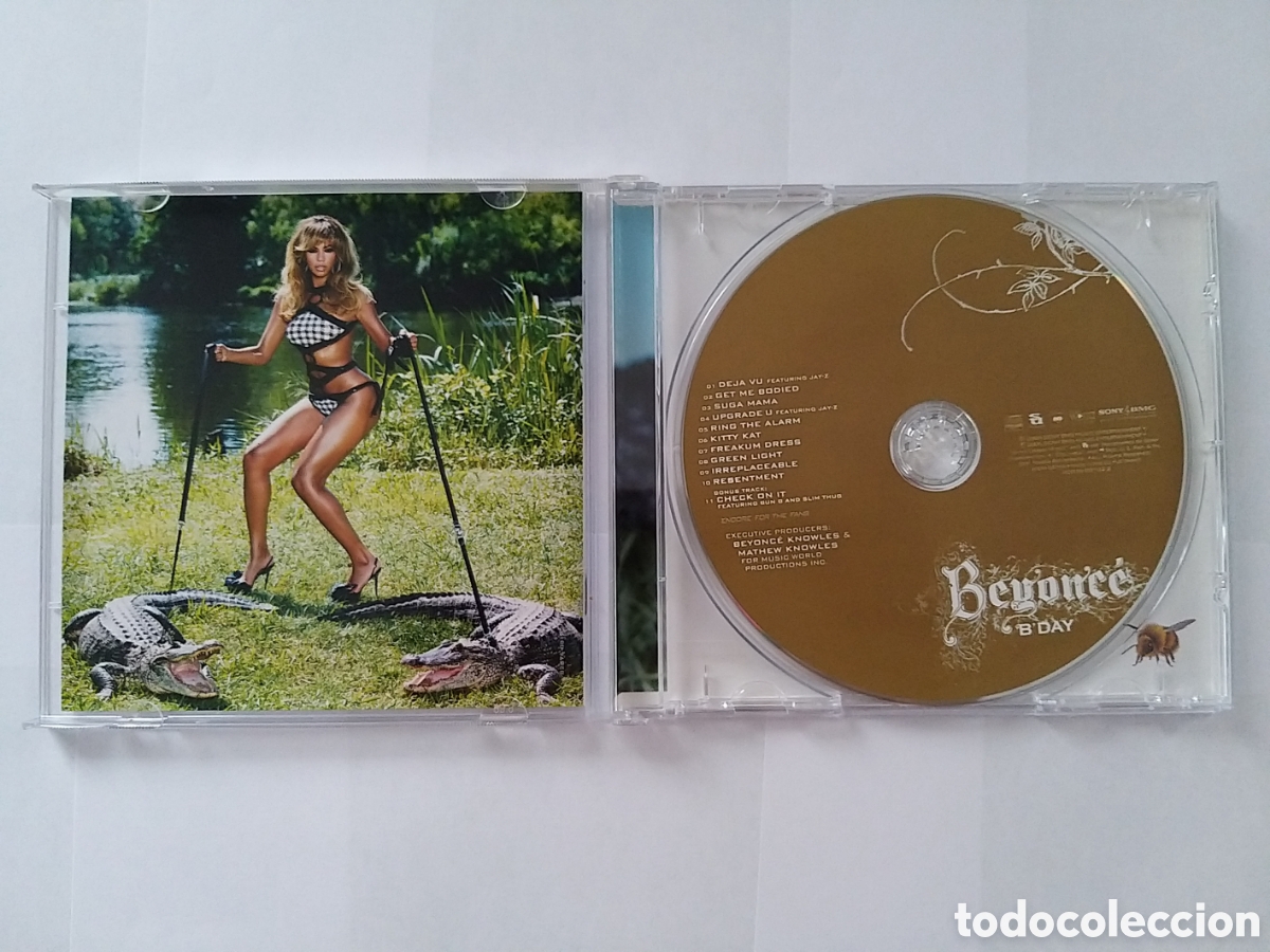 CDs de m&uacute;sica: BEYONCE - DANGEROUSLY IN LOVE & B DAY - 2 CD SET - Foto 8