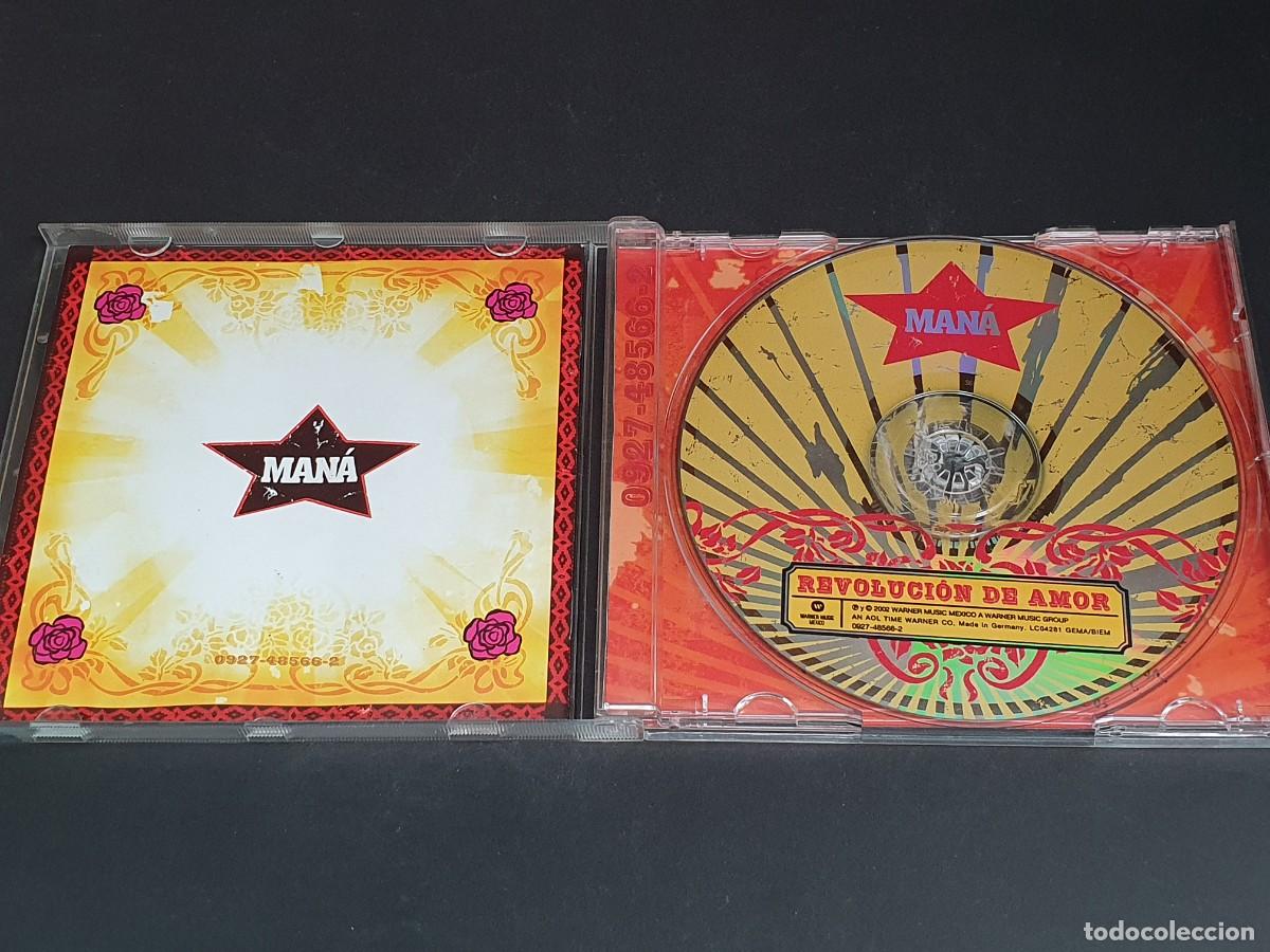CDs de m&uacute;sica: CD MAN&Aacute; - REVOLUCI&Oacute;N DE AMOR - 2002 - Foto 2