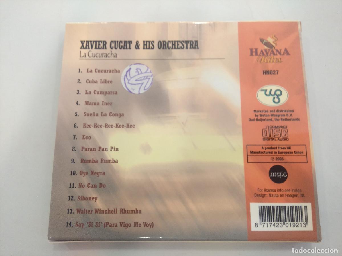 CDs de m&uacute;sica: XAVIER CUGAT & HIS ORCHESTRA/LA CUCARACHA/CD. - Foto 4