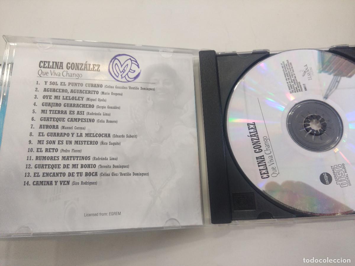 CDs de m&uacute;sica: CELINA GONZALEZ/QUE VIVA CHANGO/CD. - Foto 3