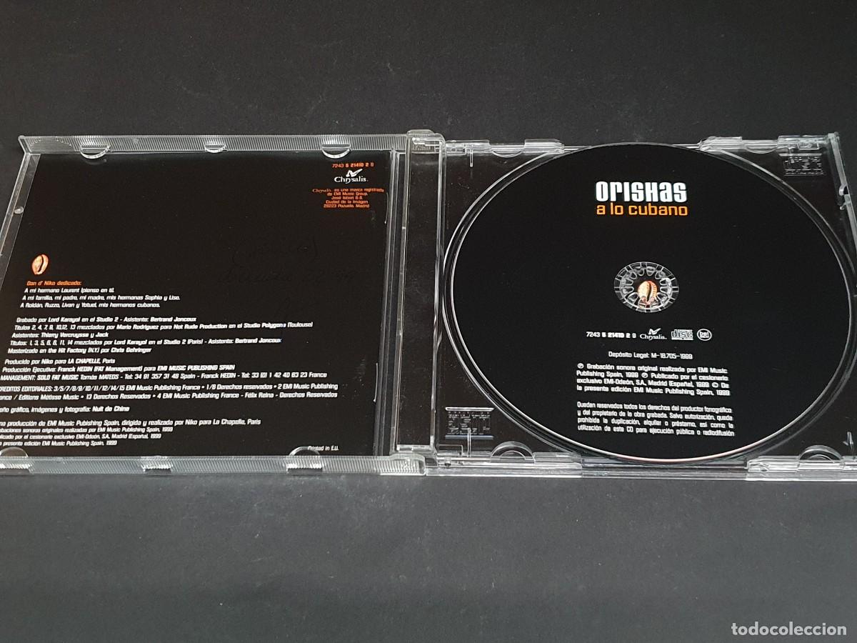 CDs de m&uacute;sica: CD ORISHAS - A LO CUBANO - 1999 - Foto 2