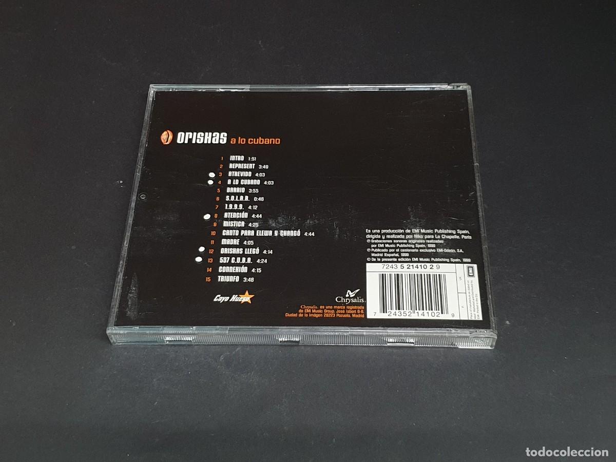 CDs de m&uacute;sica: CD ORISHAS - A LO CUBANO - 1999 - Foto 3