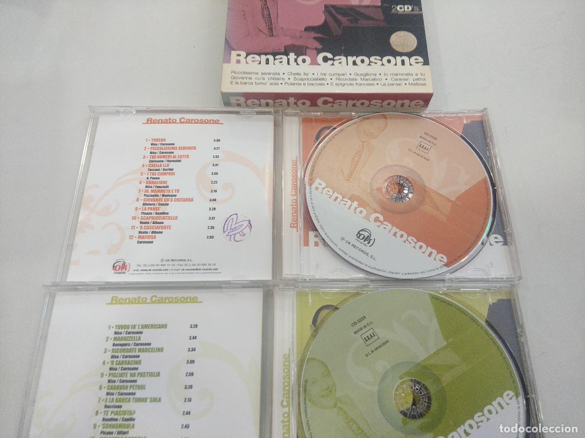 CDs de m&uacute;sica: RENATO CAROSONE/CD DOBLE. - Foto 3