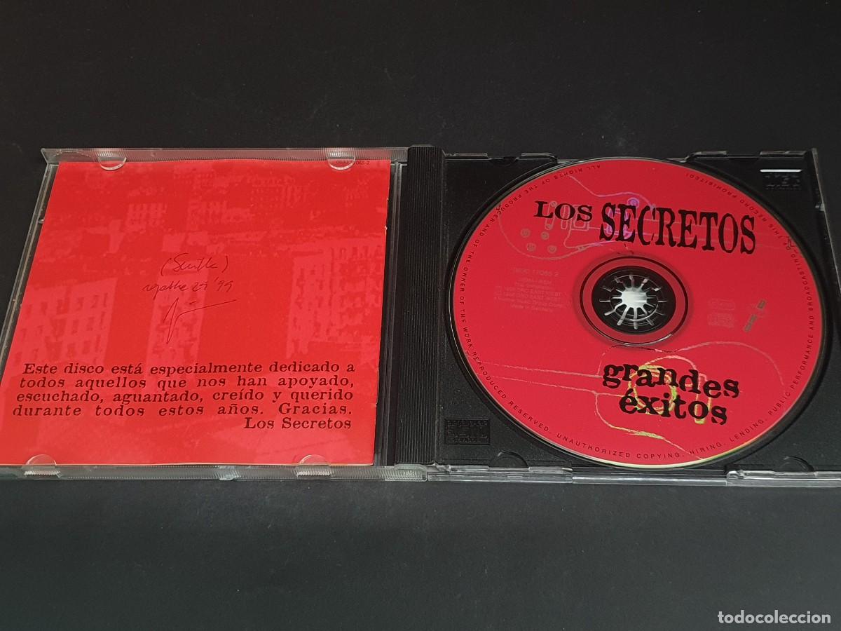 CDs de m&uacute;sica: CD LOS SECRETOS - GRANDES &Eacute;XITOS - 1996 - Foto 2
