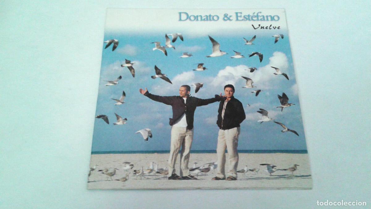 CDs de m&uacute;sica: DONATO & ESTEFANO &rdquo;VUELVE&rdquo; CD SINGLE 2 TRACKS - Foto 1