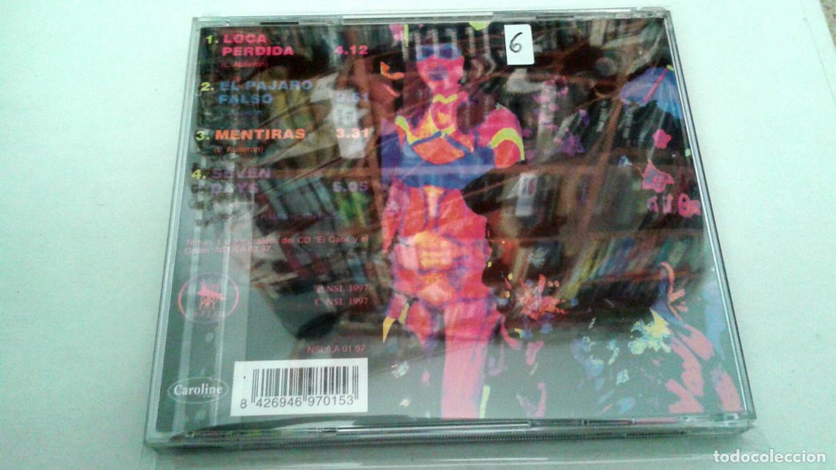 CDs de m&uacute;sica: LUIS AUSERON &rdquo;LOCA PERDIDA&rdquo; CD SINGLE 4 TRACKS - Foto 2