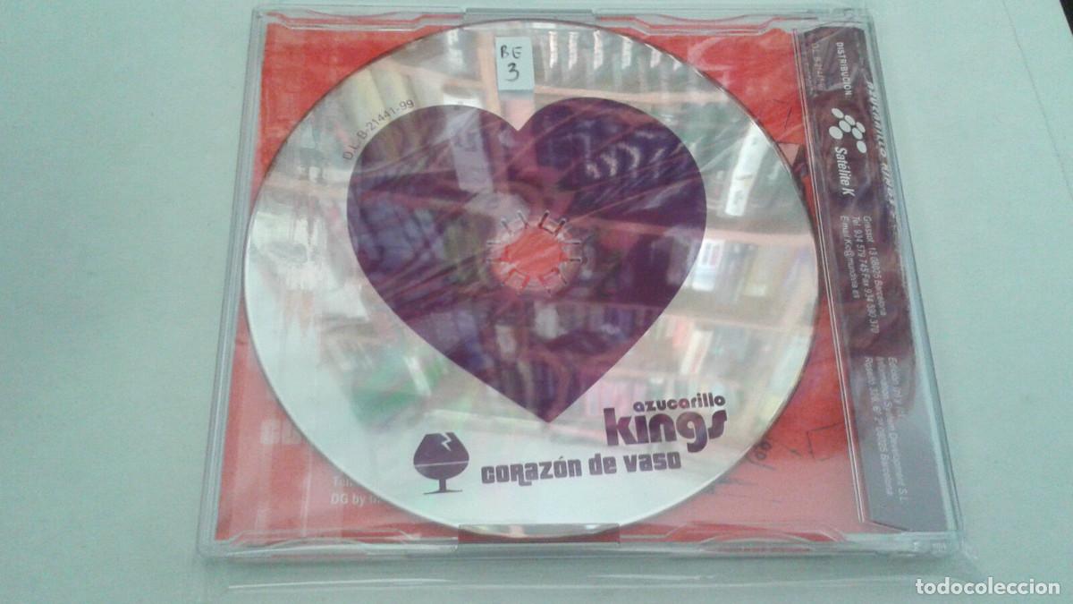 CDs de m&uacute;sica: AZUCARILLO KINGS &rdquo;CORAZON DE VASO&rdquo; CD SINGLE 1 TRACKS - Foto 2