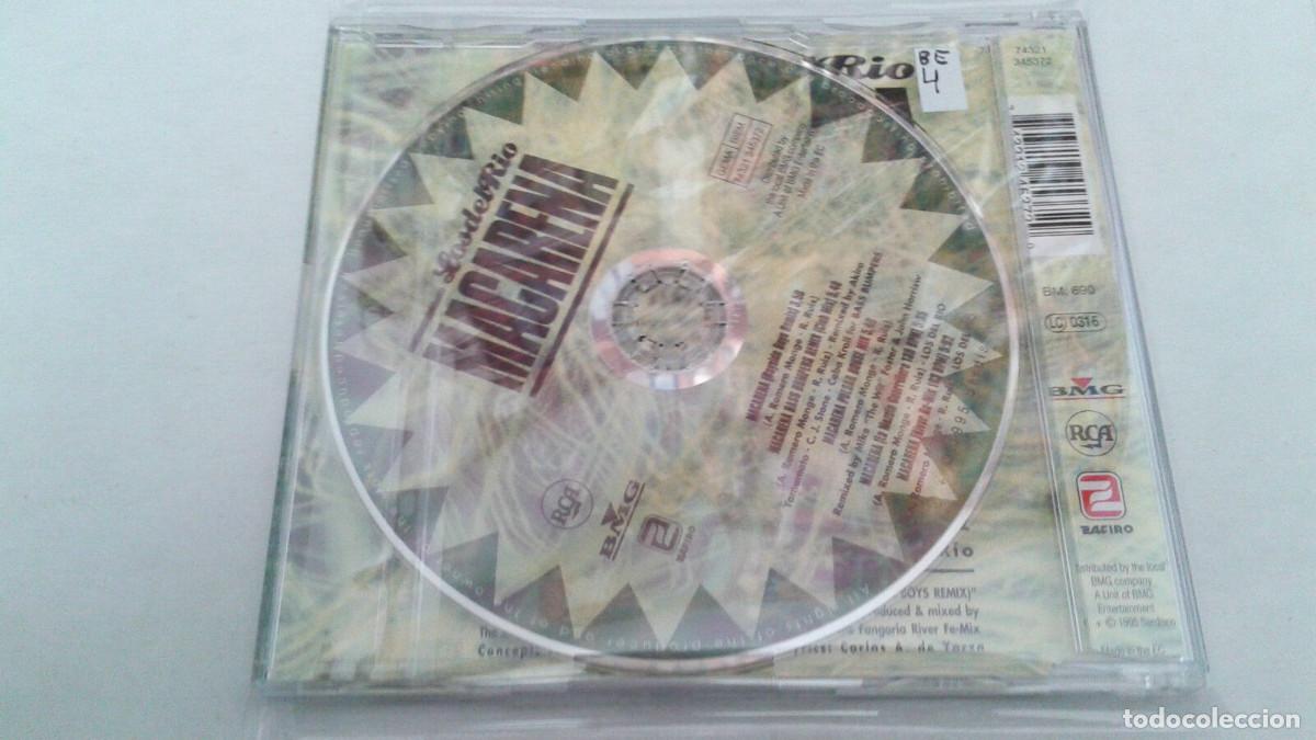 CDs de m&uacute;sica: LOS DEL RIO &rdquo;MACARENA&rdquo; CD SINGLE 5 TRACKS - Foto 2