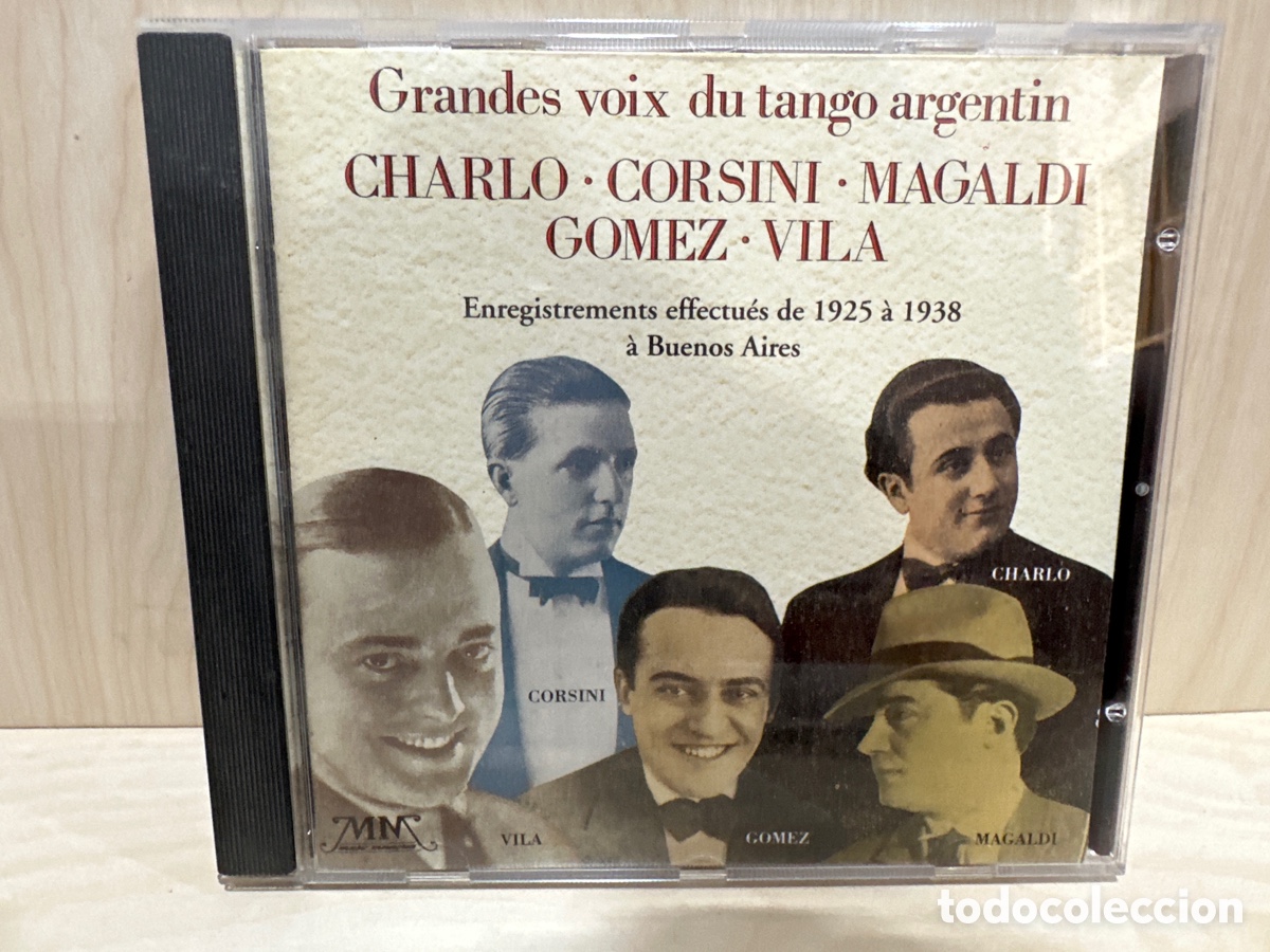 CDs de m&uacute;sica: Grandes Voix Du Tango Argentin 1925 - 1938 (CD, Comp) - Foto 1