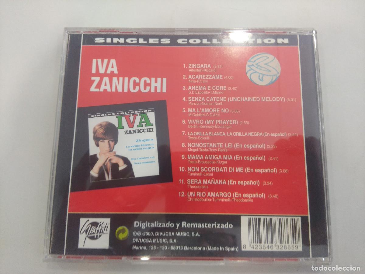 CDs de m&uacute;sica: IVA ZANICCHI/SINGLES COLLECTION/CD. - Foto 3