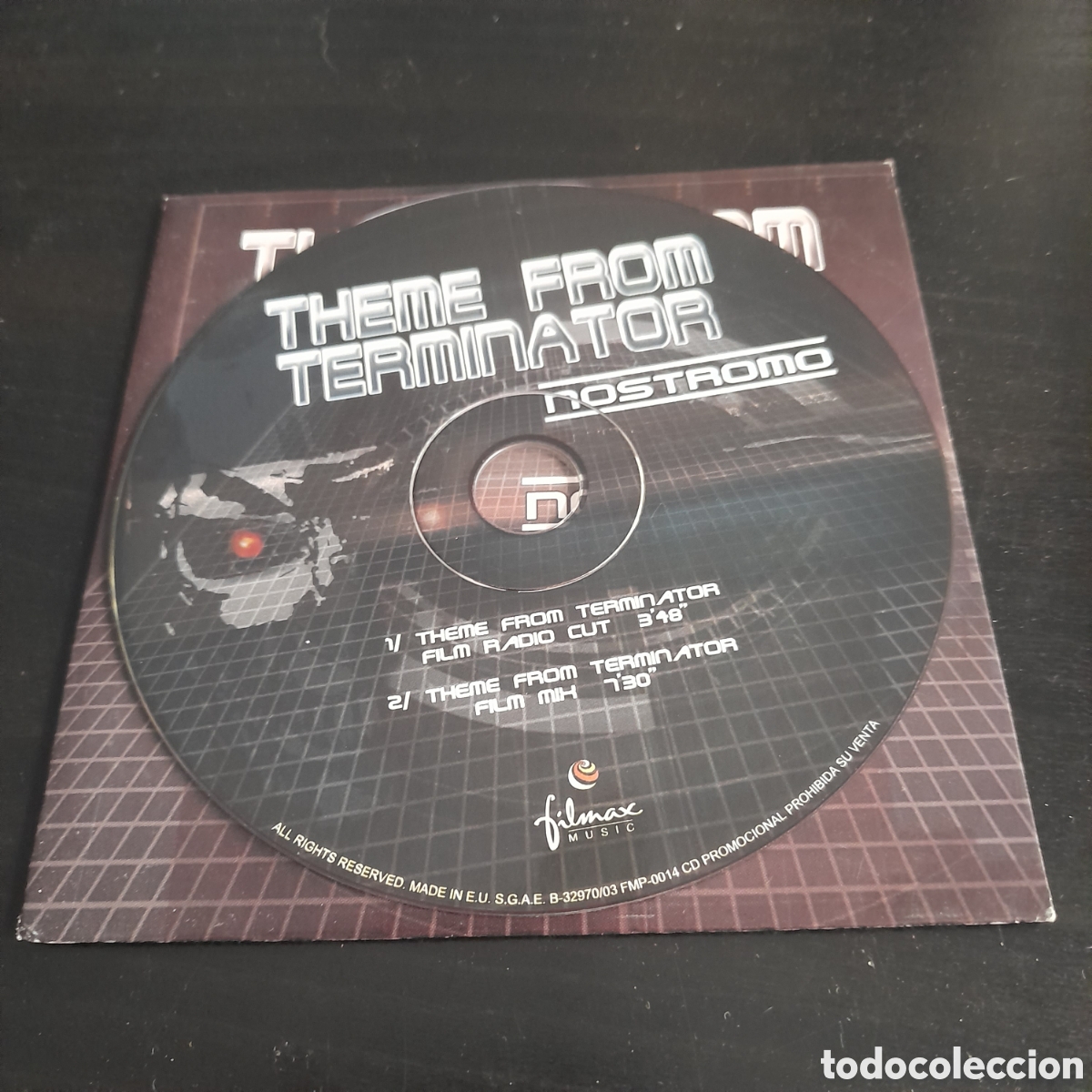 CDs de m&uacute;sica: Nostromo &ndash; BSO Terminator. CD, Maxi-Single, Cardboard Sleeve - Foto 3