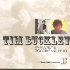 CDs de Música: TIM BUCKLEY - TIM BUCKLEY AND GOODBYE AND HELLO (FOLK ROCK, FOLK) (2 CD'S EN 1, WARNER MUSIC 2001)