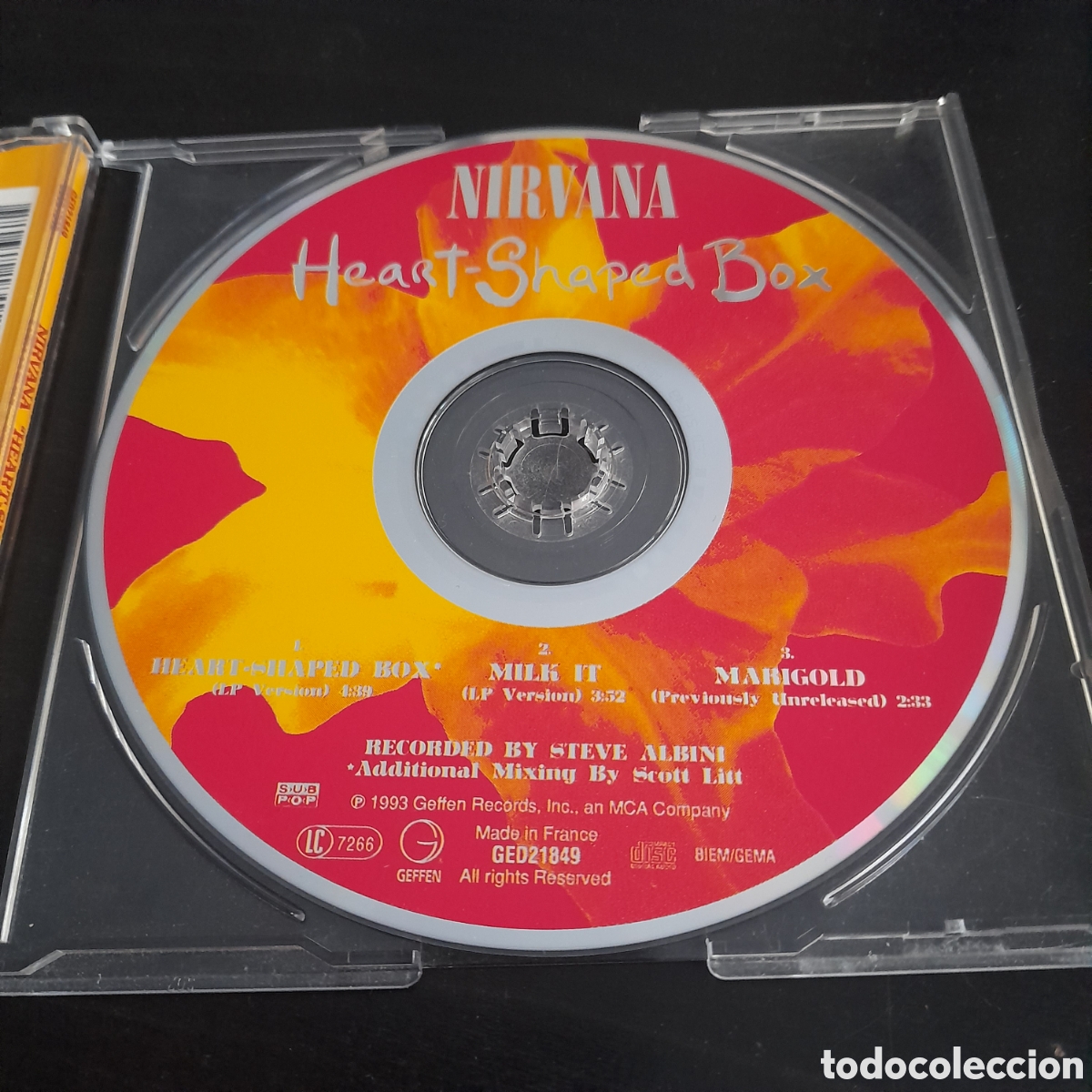 CDs de m&uacute;sica: Nirvana &ndash; Heart-Shaped Box. CD, Single 1993 Europa - Foto 2