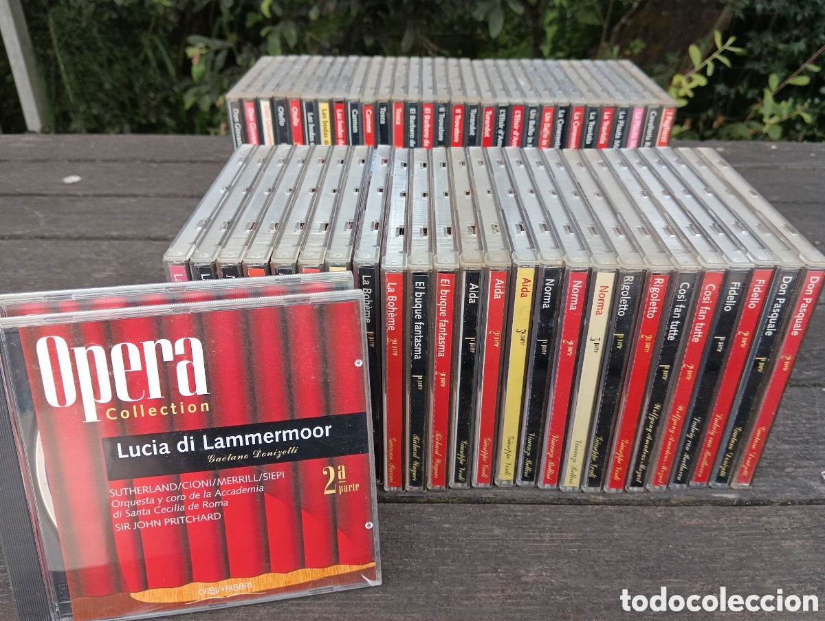 CDs de m&uacute;sica: CDs OPERA COLLECTION. 57 CD. ORBIS FABRI. - Foto 3