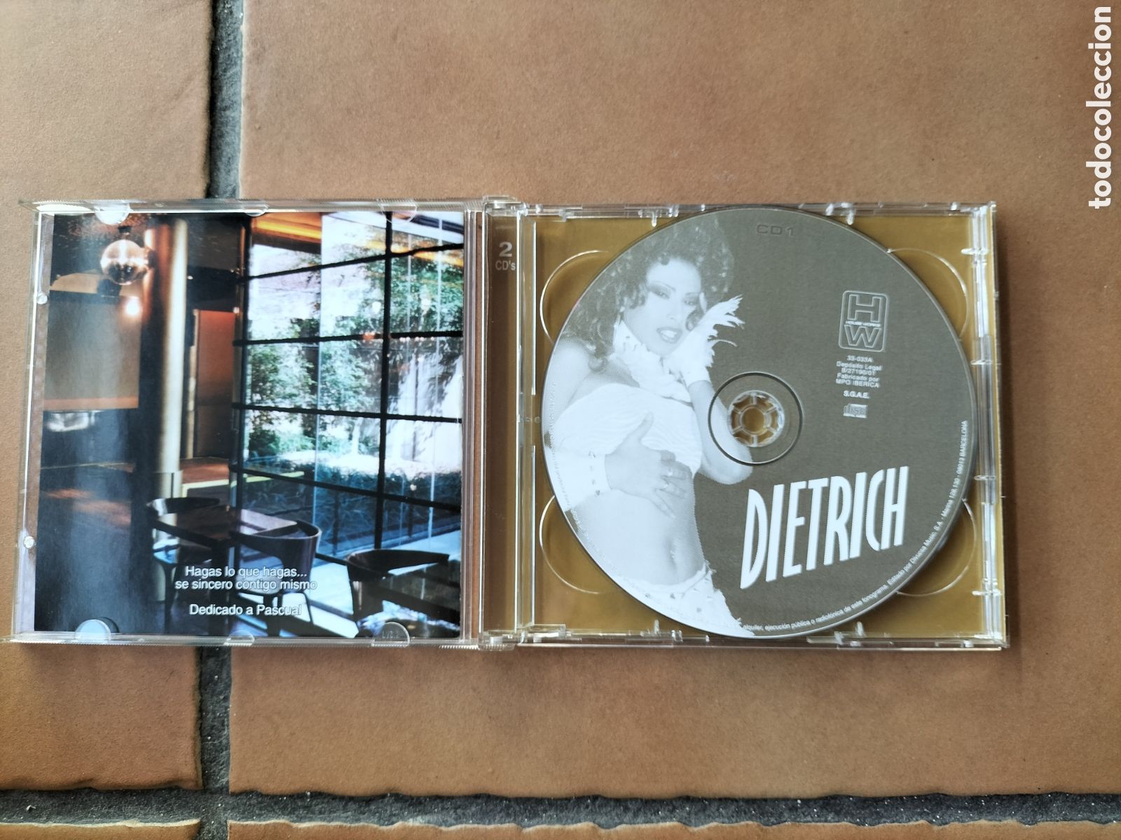 CDs de m&uacute;sica: C15 - CD / DIETRICH / THE SESSION MIXED - PABLO RIVAS LIBELULA - Foto 3