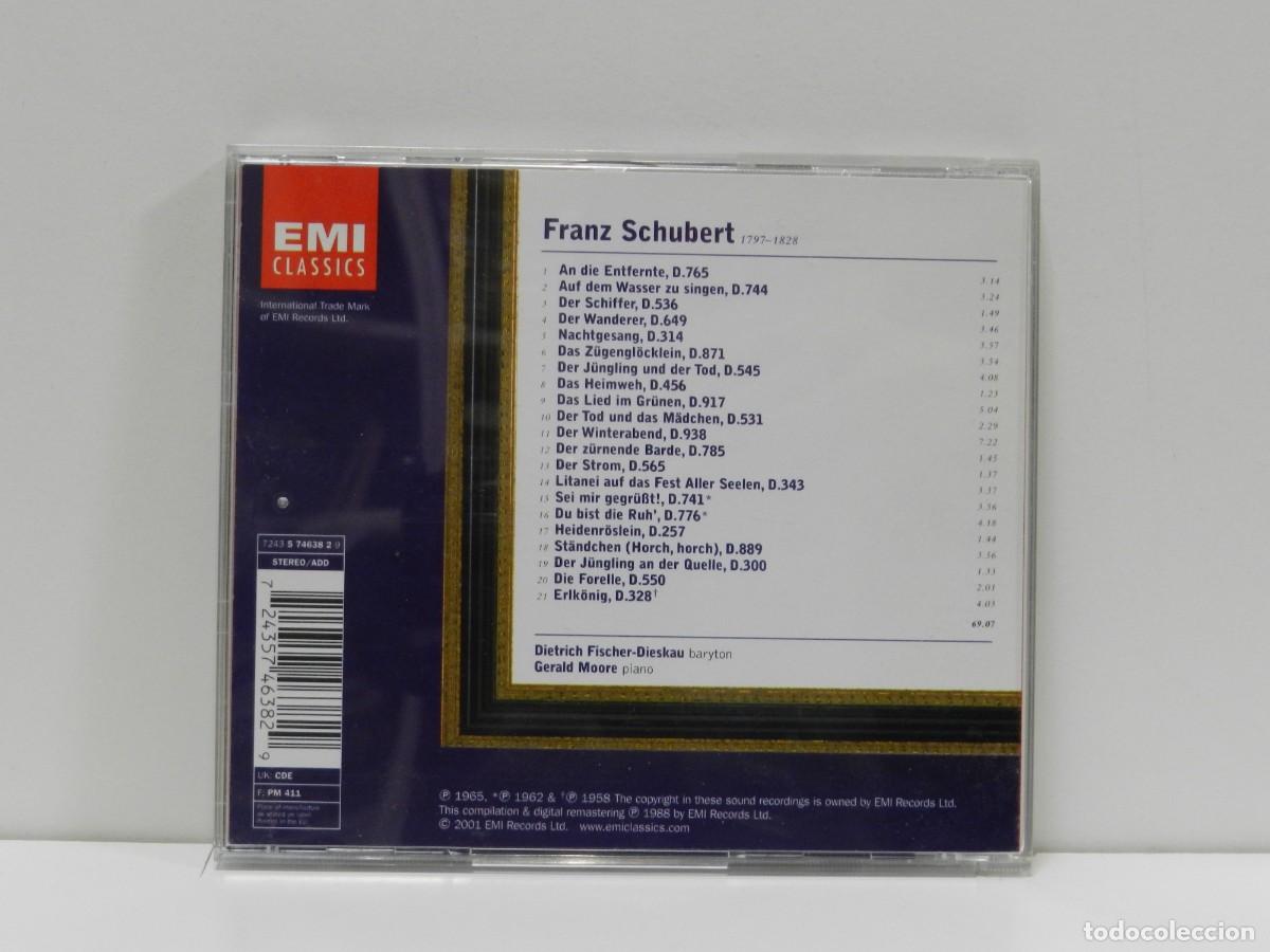 CDs de m&uacute;sica: DISCO CD. Schubert &ndash; Lieder. COMPACT DISC. - Foto 2
