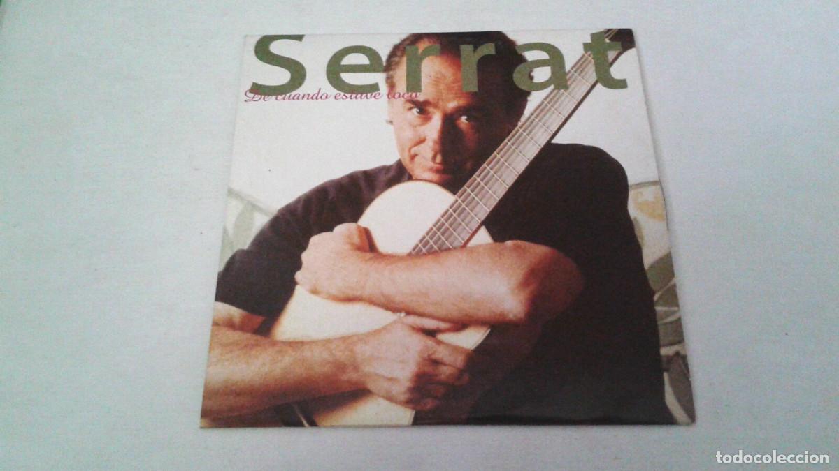 CDs de m&uacute;sica: SERRAT &rdquo;DE CUANDO ESTUVE LOCO&rdquo; CD SINGLE 1 TRACKS - Foto 1