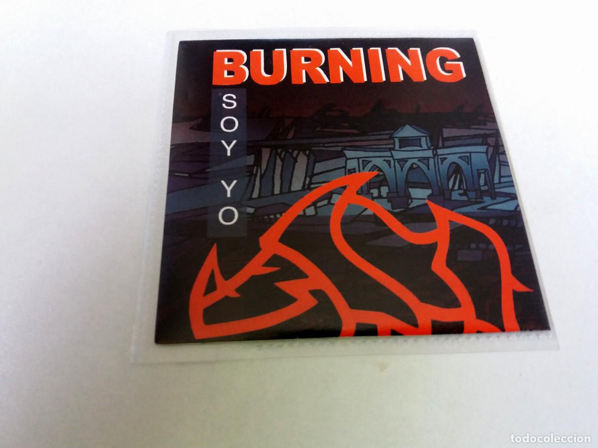 CDs de m&uacute;sica: BURNING &rdquo;SOY YO&rdquo; CD SINGLE 1 TRACKS COMO NUEVO - Foto 1