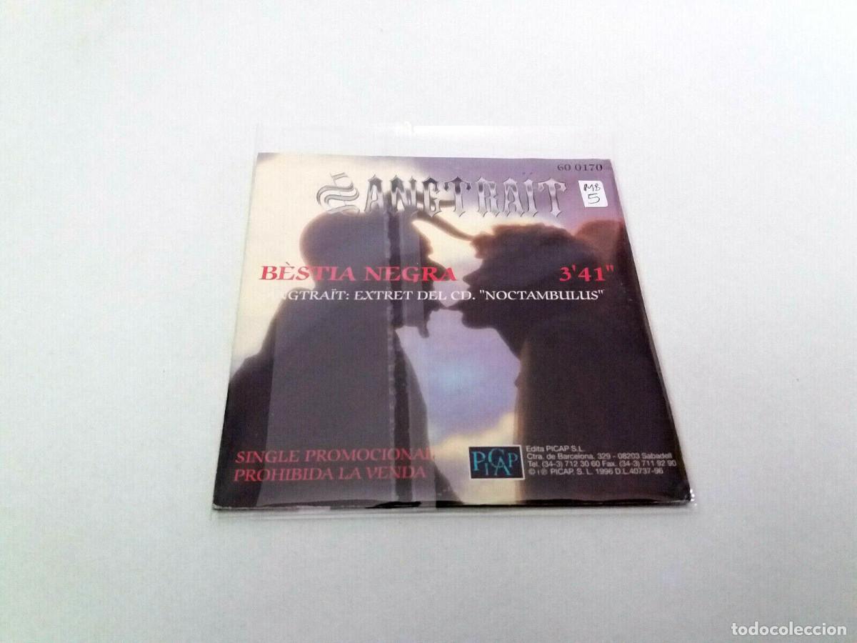CDs de m&uacute;sica: SANGTRAIT &rdquo;NOCTAMBULUS&rdquo; CD SINGLE 1 TRACKS SANGTRA&Iuml;T - Foto 2