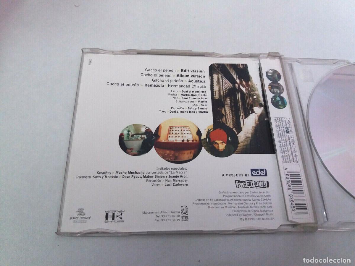 CDs de m&uacute;sica: MACACO &rdquo;GACHO EL PELEON&rdquo; CD SINGLE 4 TRACKS - Foto 2