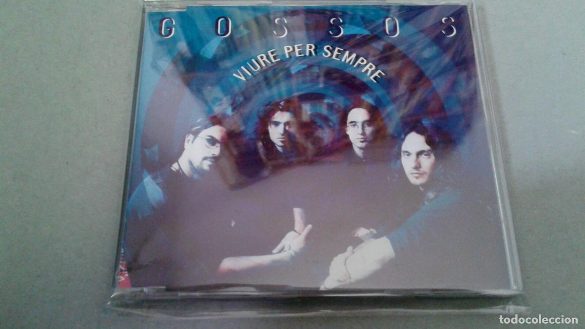 CDs de m&uacute;sica: GOSSOS &rdquo;VIURE PER SEMPRE&rdquo; CD SINGLE 1 TRACK - Foto 1