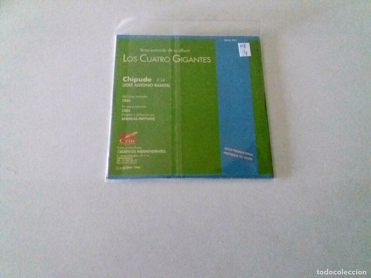 CDs de m&uacute;sica: JOSE ANTONIO RAMOS &rdquo;CHIPUDE&rdquo; CD SINGLE 1 TRACKS - Foto 2