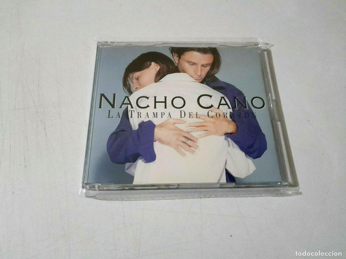 CDs de m&uacute;sica: NACHO CANO &rdquo;LA TRAMPA DEL CORAZON&rdquo; CD SINGLE 1 TRACKS COMO NUEVO - Foto 1