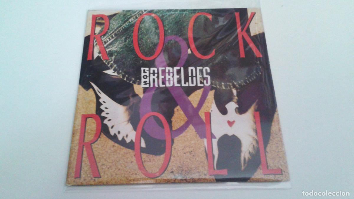 CDs de m&uacute;sica: LOS REBELDES &rdquo;ROCK & ROLL&rdquo; CD SINGLE 1 TRACKS - Foto 1