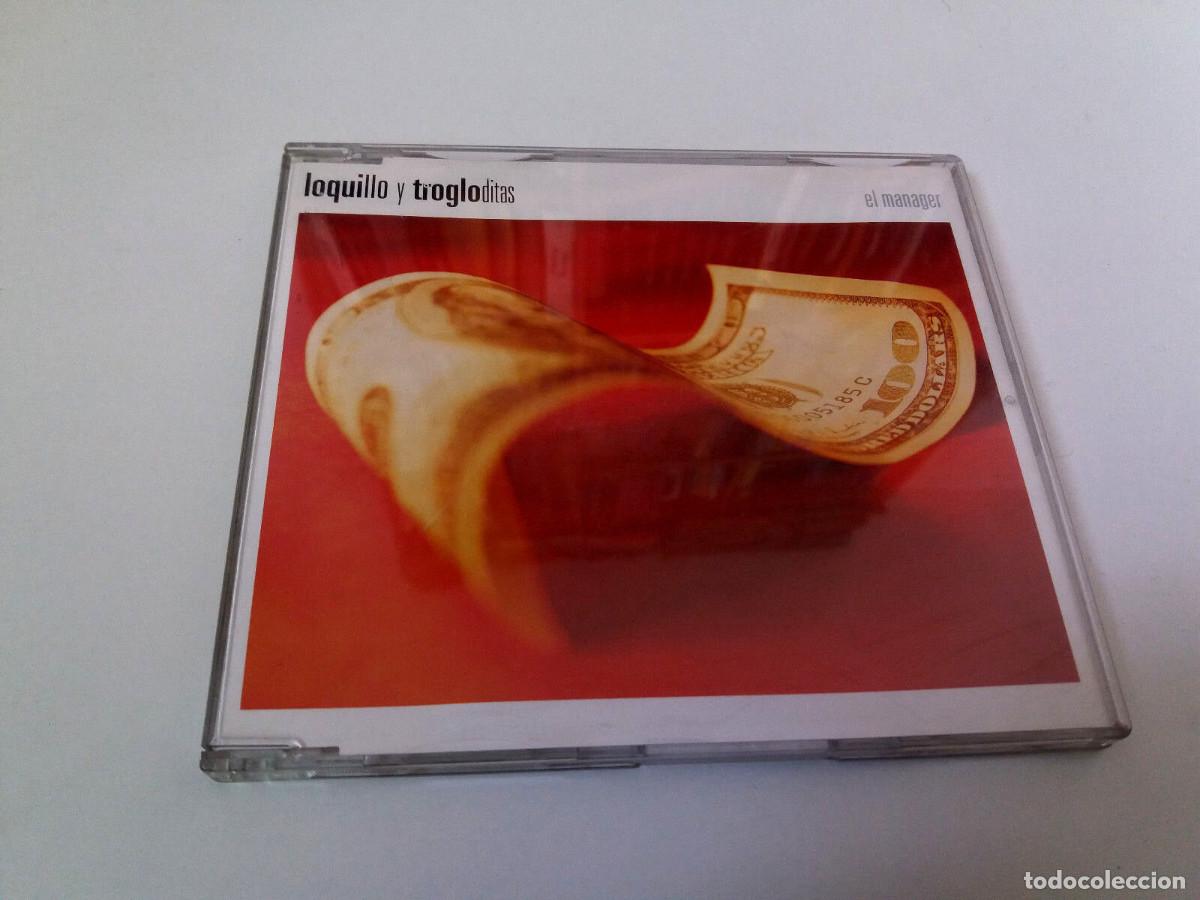 CDs de m&uacute;sica: LOQUILLO Y LOS TROGLODITAS &rdquo;EL MANAGER&rdquo; CD SINGLE 1 TRACKS - Foto 1