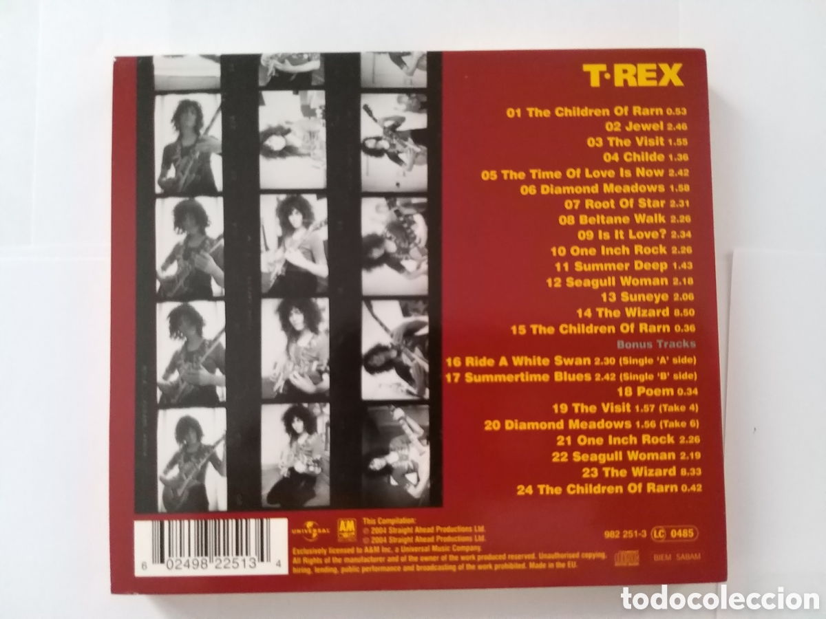 CDs de m&uacute;sica: T. REX - EXPANDED EDITION CD - Foto 3