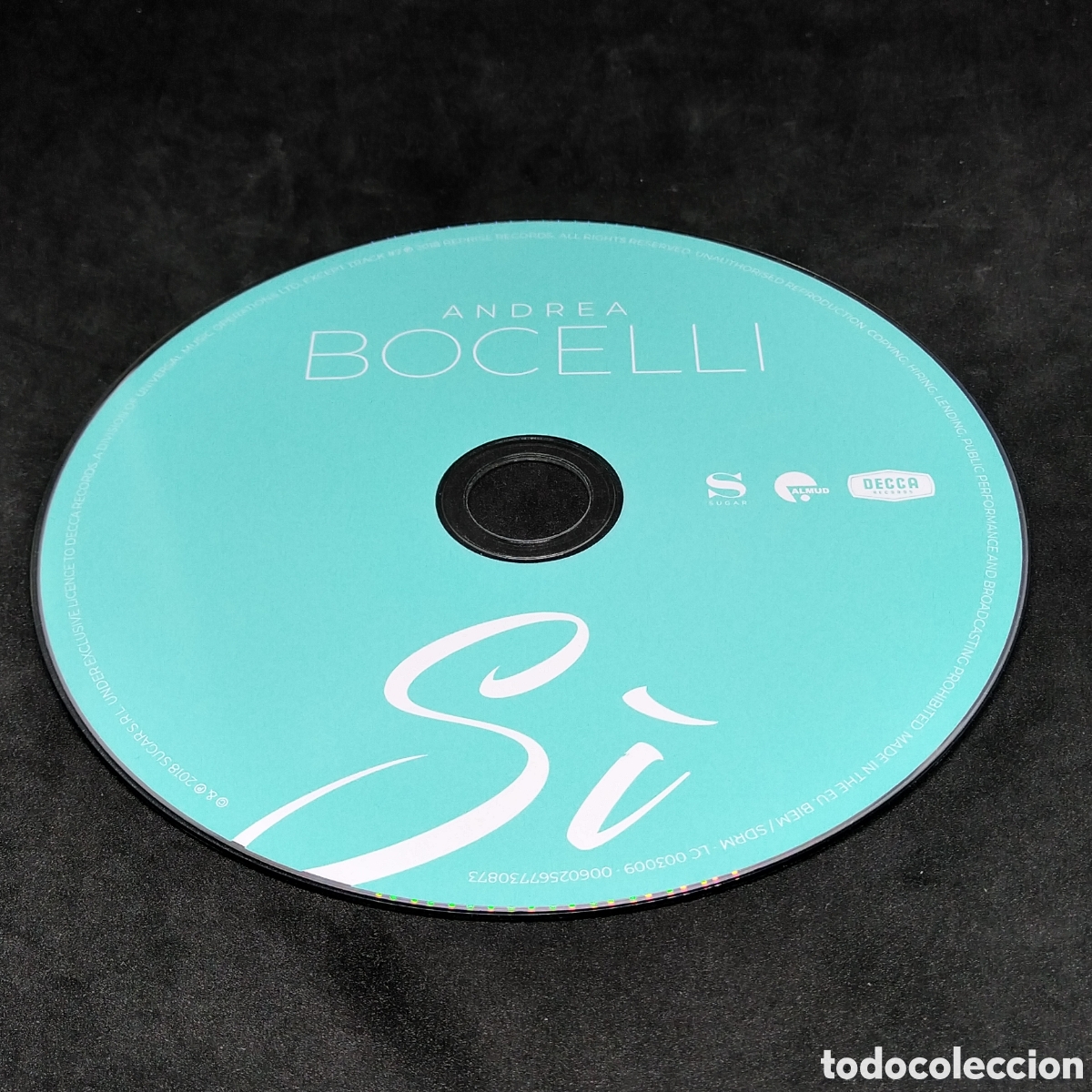 CDs de m&uacute;sica: ANDREA BOCELLI - SI - CD - 2004 - DISCO VERIFICADO - Foto 6
