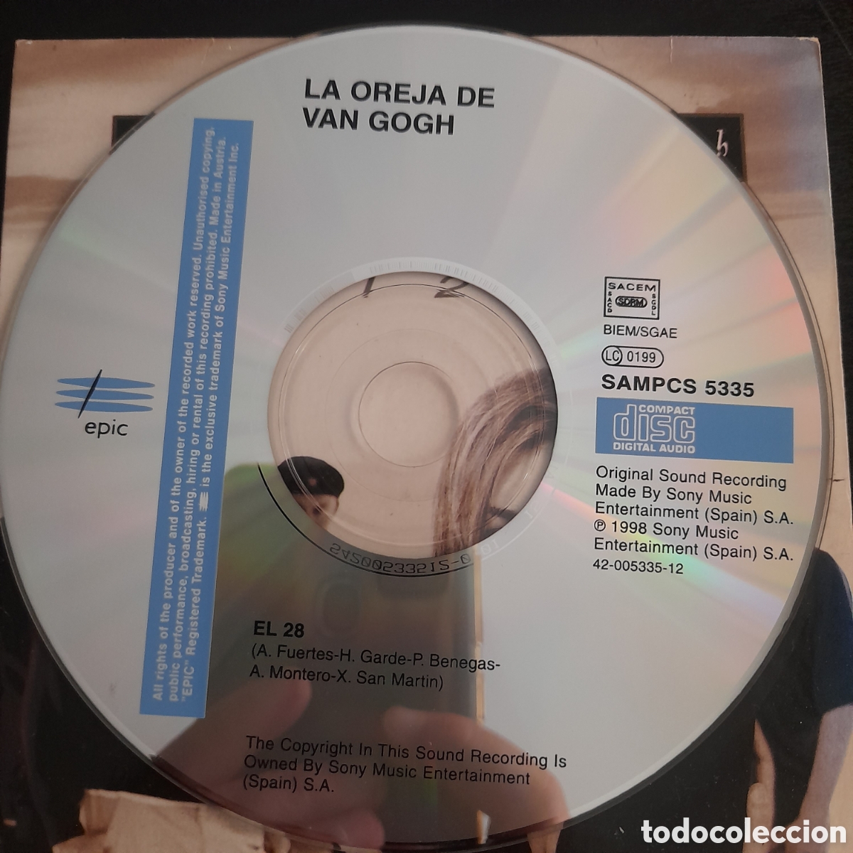CDs de m&uacute;sica: La Oreja De Van Gogh &ndash; El 28. CD, Single, Promo - Foto 3